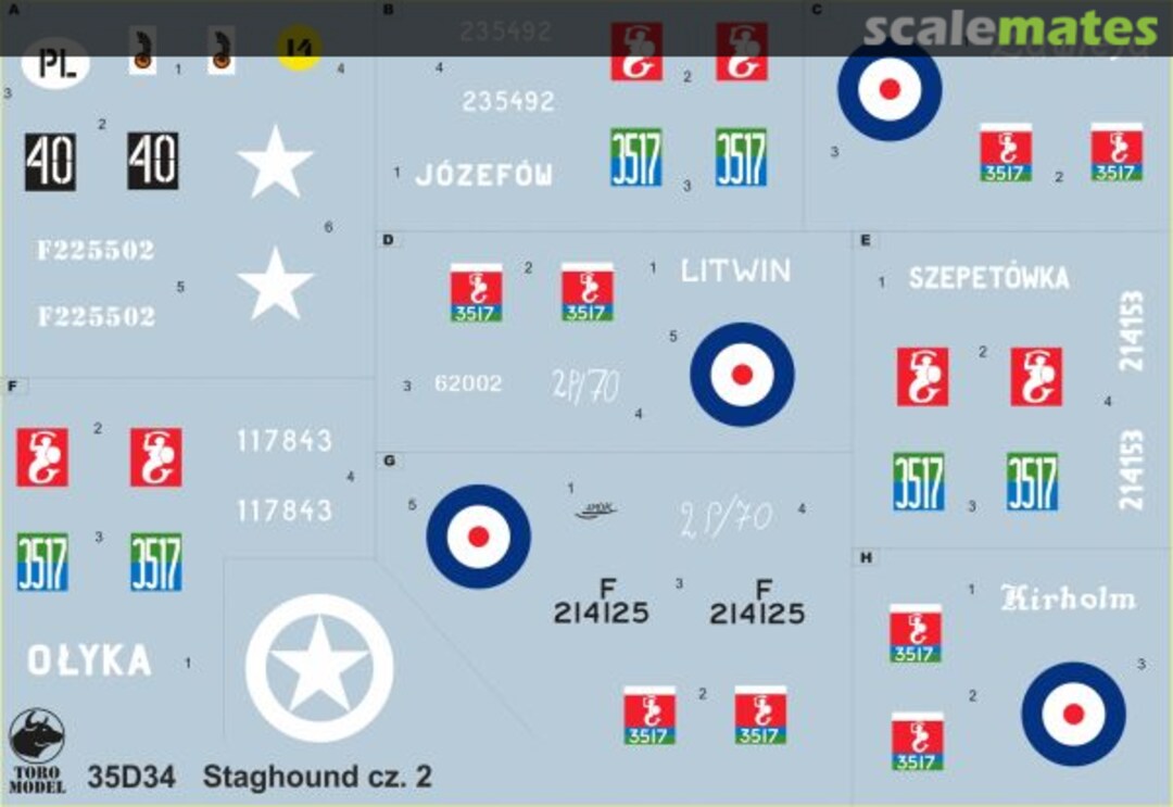 Boxart Staghound w PSZ cz 35D34 ToRo Model