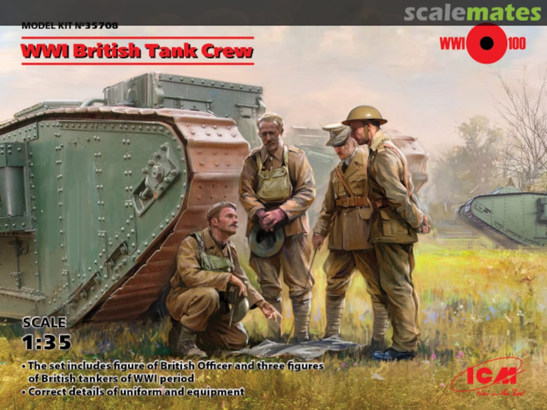 Boxart Tank Crew 35708 ICM