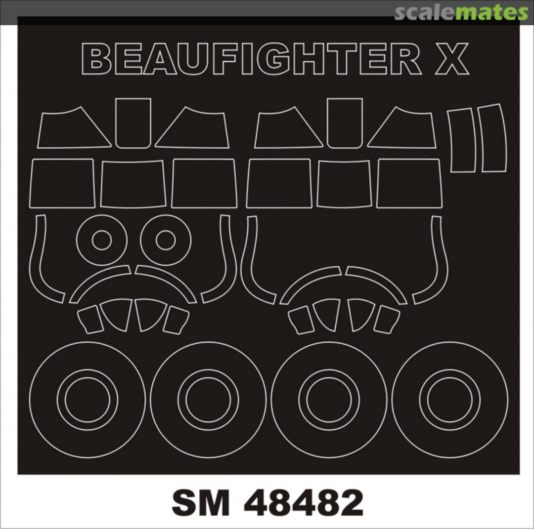 Boxart Beaufighter Mk.X SM48482 Montex