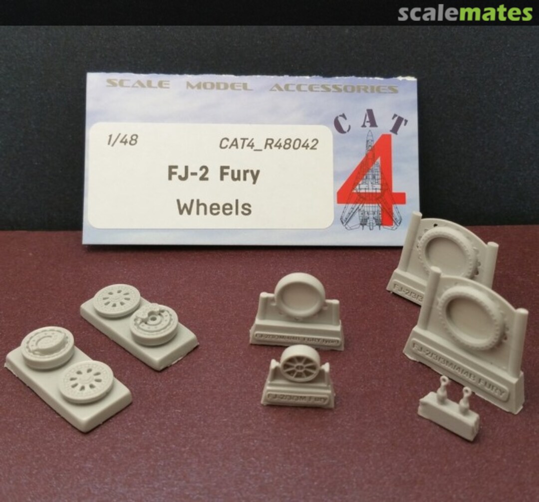 Boxart FJ-2 Fury - Wheels CAT4_R48042 CAT4