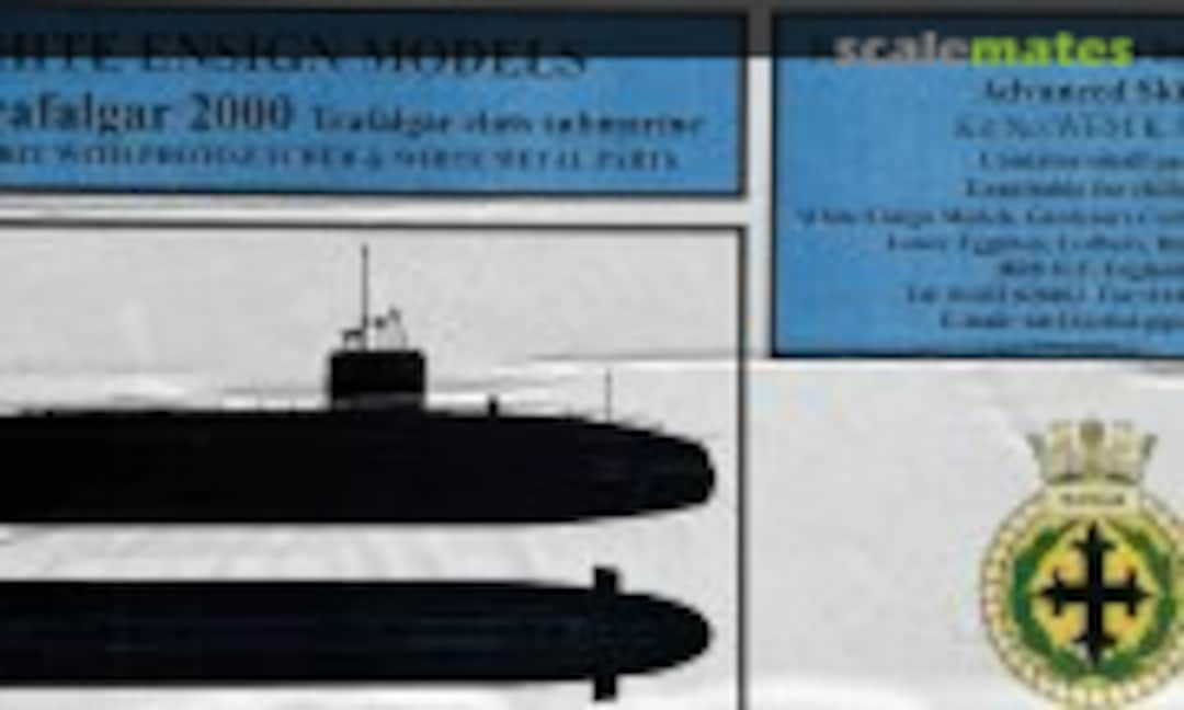 Trafalgar class submarine HMS Trafalgar 2000 (White Ensign Models K 3550)