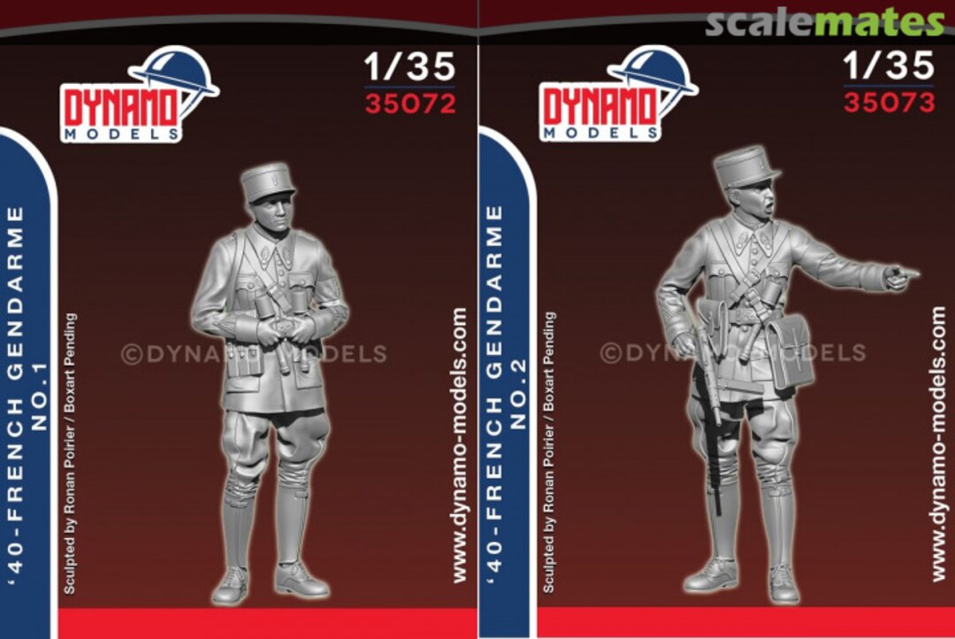 Boxart '40 - French Gendarme Set 35074 Dynamo Models