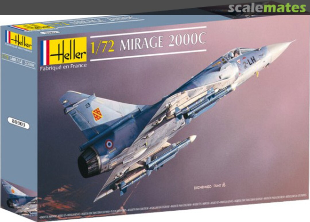 Boxart Mirage 2000C 80303 Heller