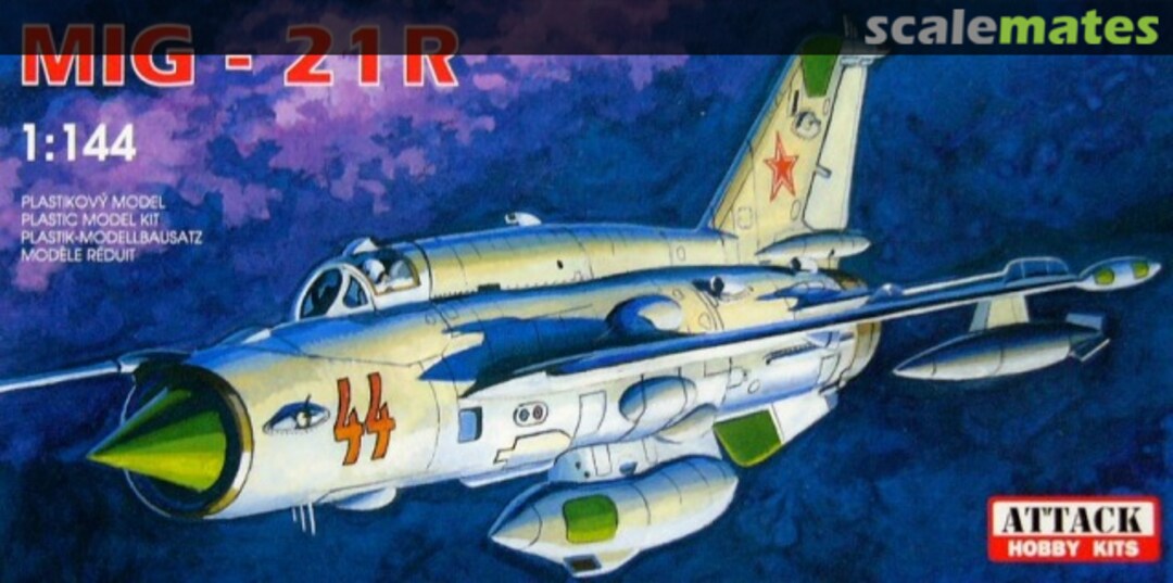 Boxart MiG-21 R 14418 Attack Hobby Kits