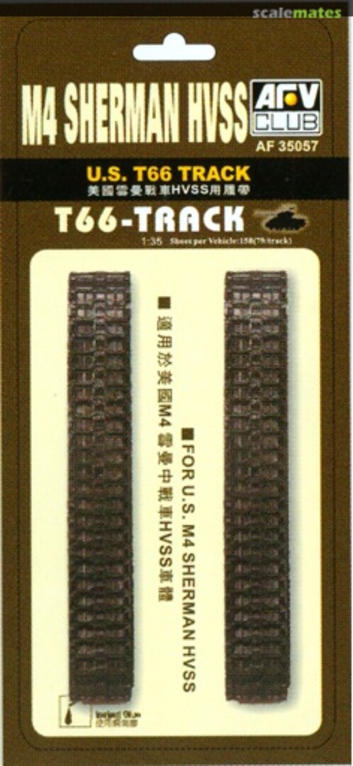 Boxart T66 Tracks AF35057 AFV Club