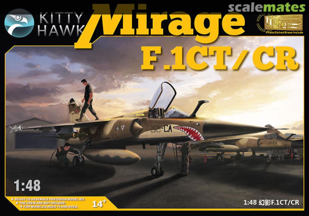 Boxart Mirage F.1CT/CR KH80111 Kitty Hawk