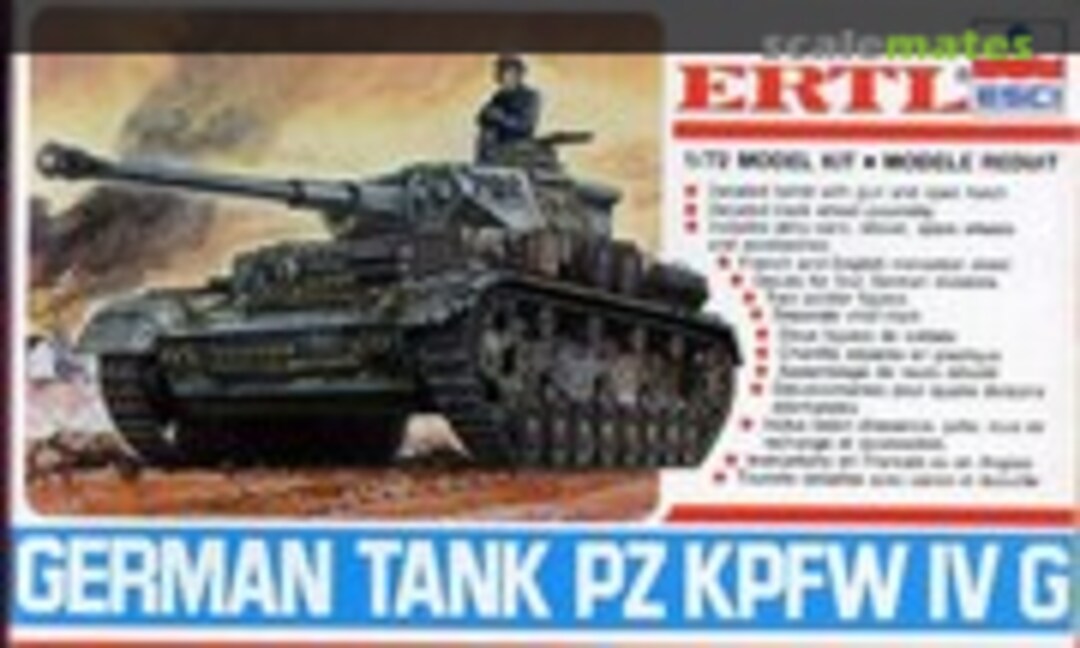 1:72 Pz Kpfw IV G (ERTL 8497)