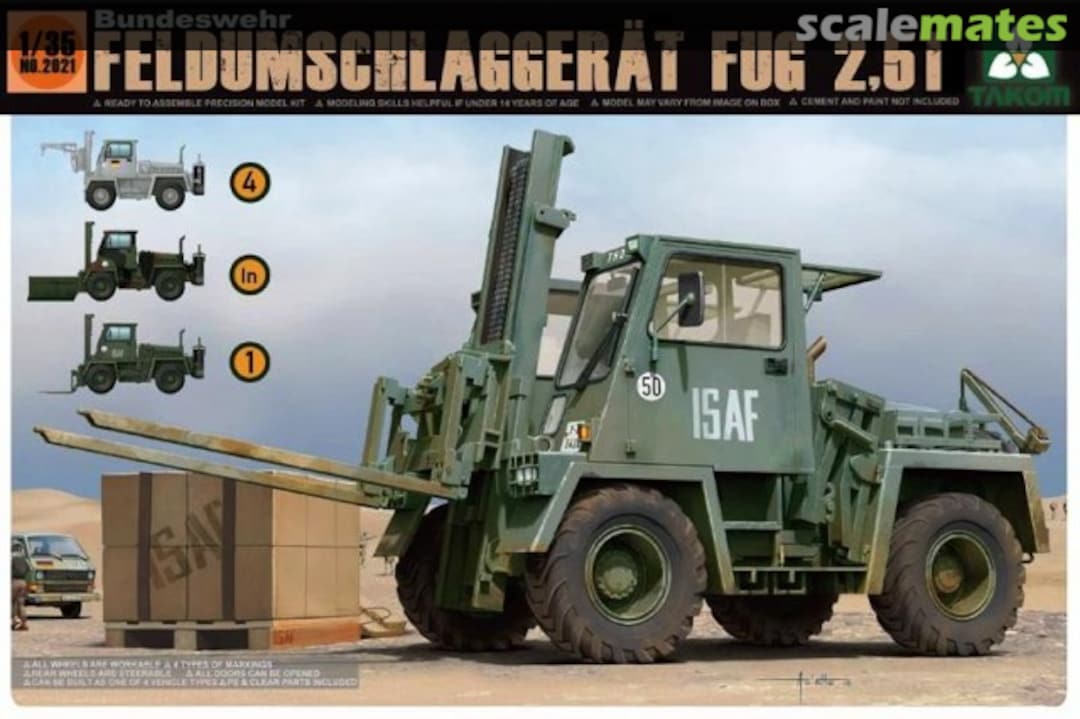 Boxart Feldumschlaggerät FUG 2,5T 2021 Takom