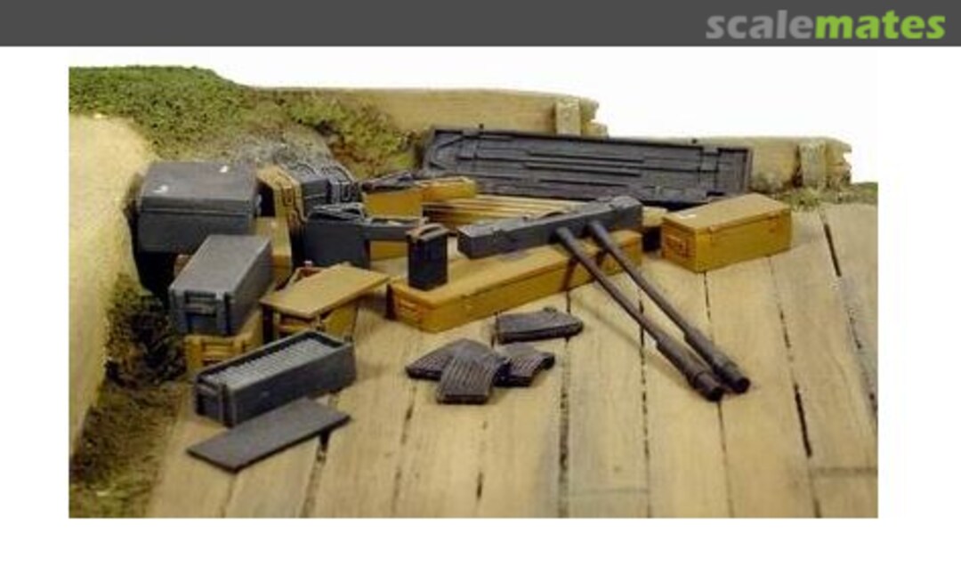 Boxart Banks, ammunition and accessories for 20mm Flak 35094 DES Kit