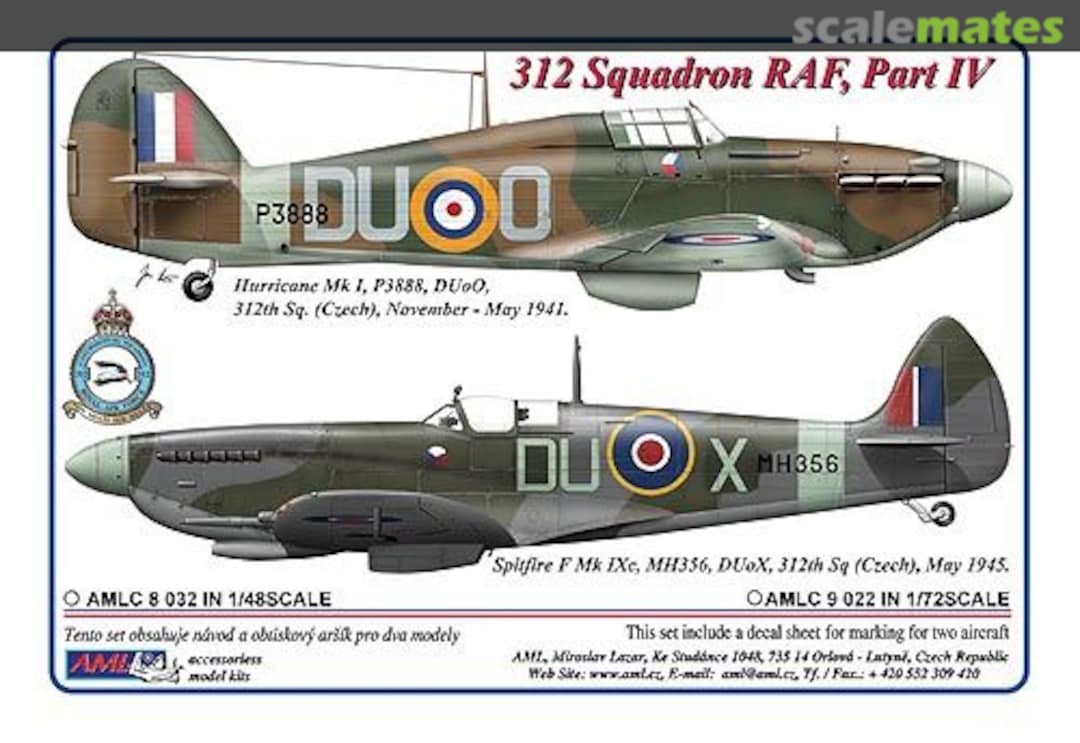 Boxart 312th Squadron RAF, Part IV AMLC9022 AML