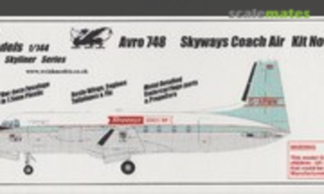 Avro 748 (Welsh Models SL152P)