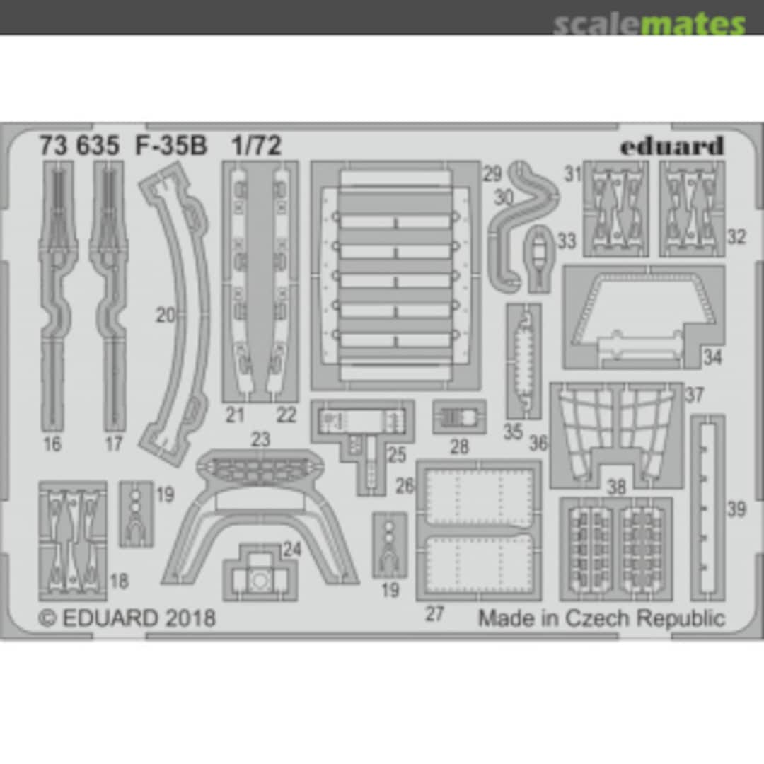 Boxart F-35B 73635 Eduard