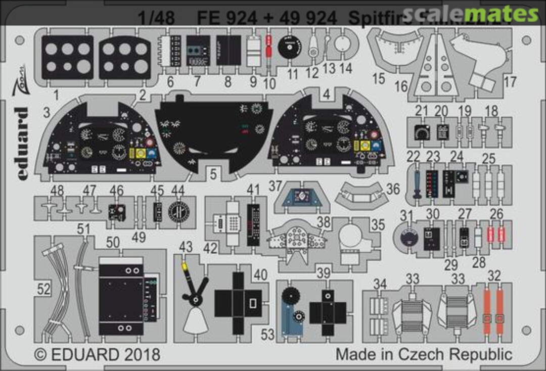 Boxart Spitfire F.Mk.22/24 FE924 Eduard