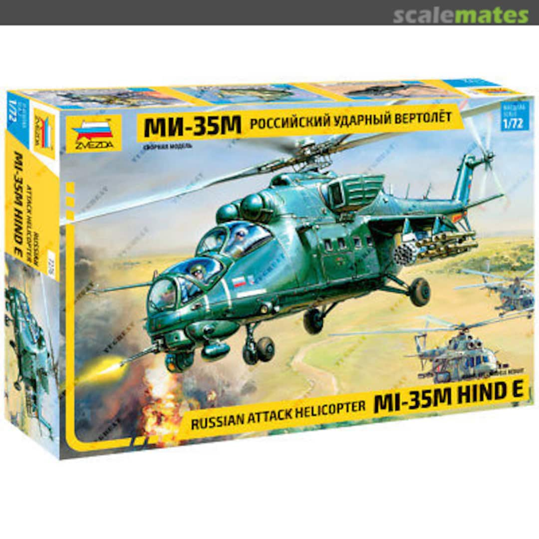 Boxart Mi-35M Hind E 7276 Zvezda