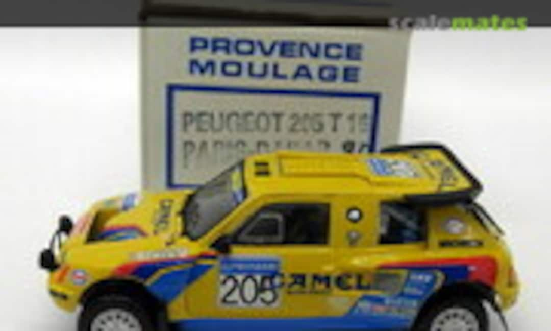 1:43 Peugeot 205 Turbo 16 Grand Raid &quot;Camel&quot; (Provence Moulage K459)