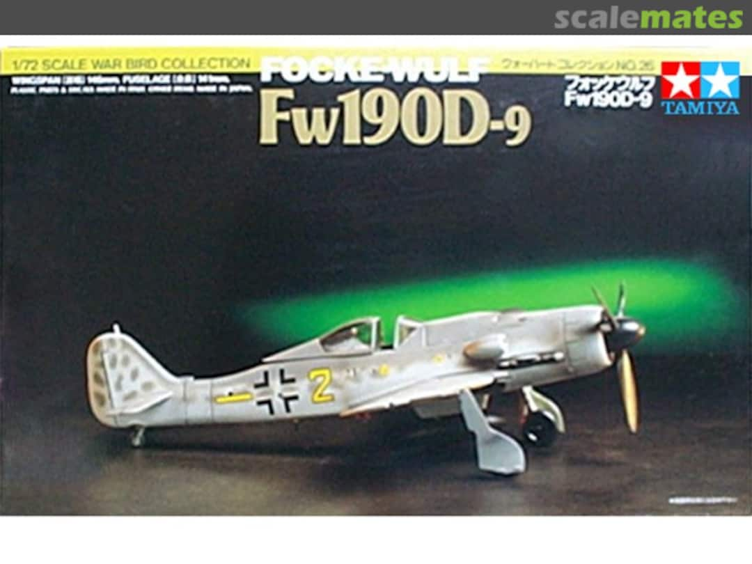 Boxart Focke-Wulf Fw190D-9 60726 Tamiya