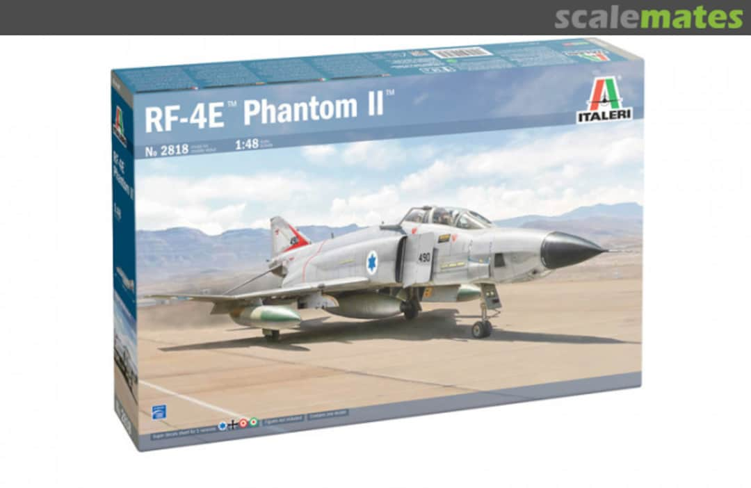 Boxart RF-4E Phantom II 2818 Italeri