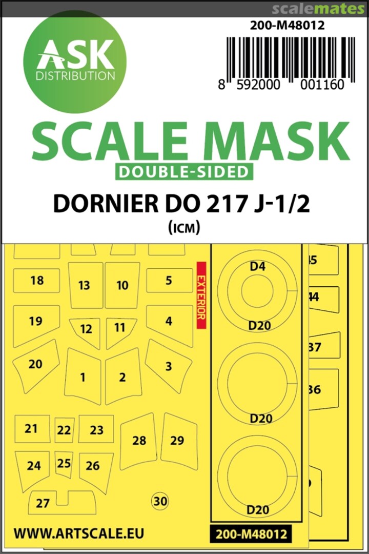 Boxart Dornier Do 217J-1/2 200-M48012 ASK