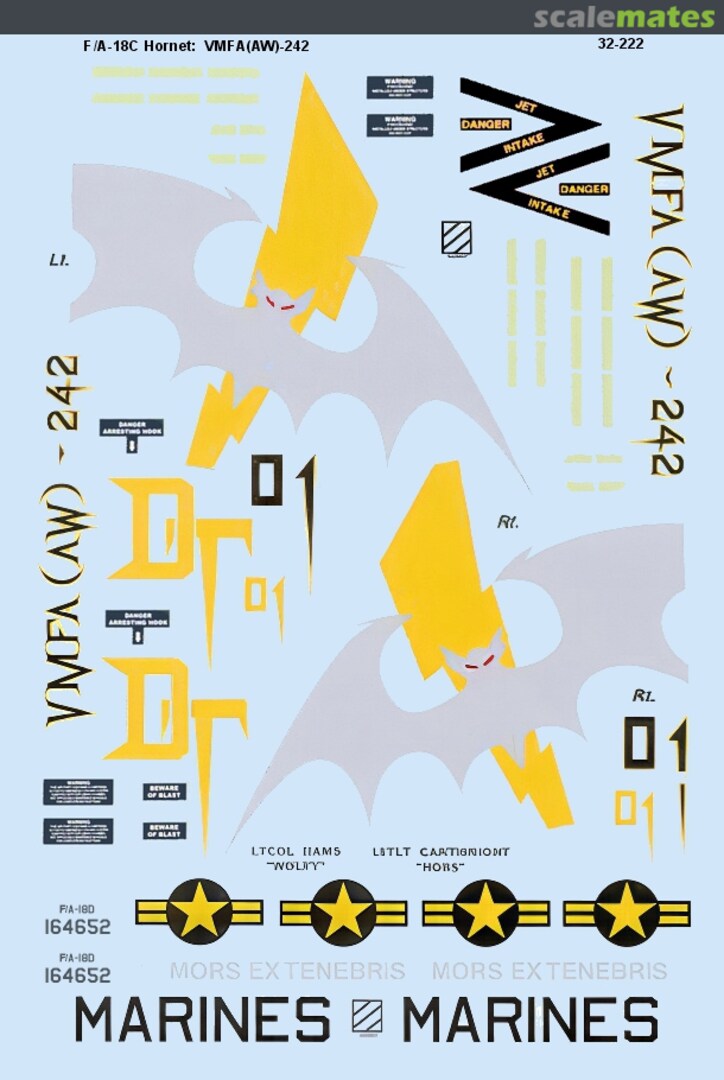 Boxart F/A-18D Hornet 32-0222 SuperScale International