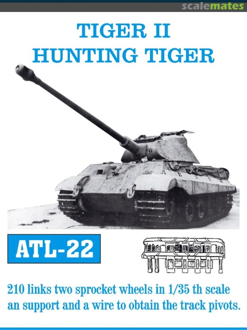 Boxart Tiger II / Hunting Tiger ATL-22 Friulmodel