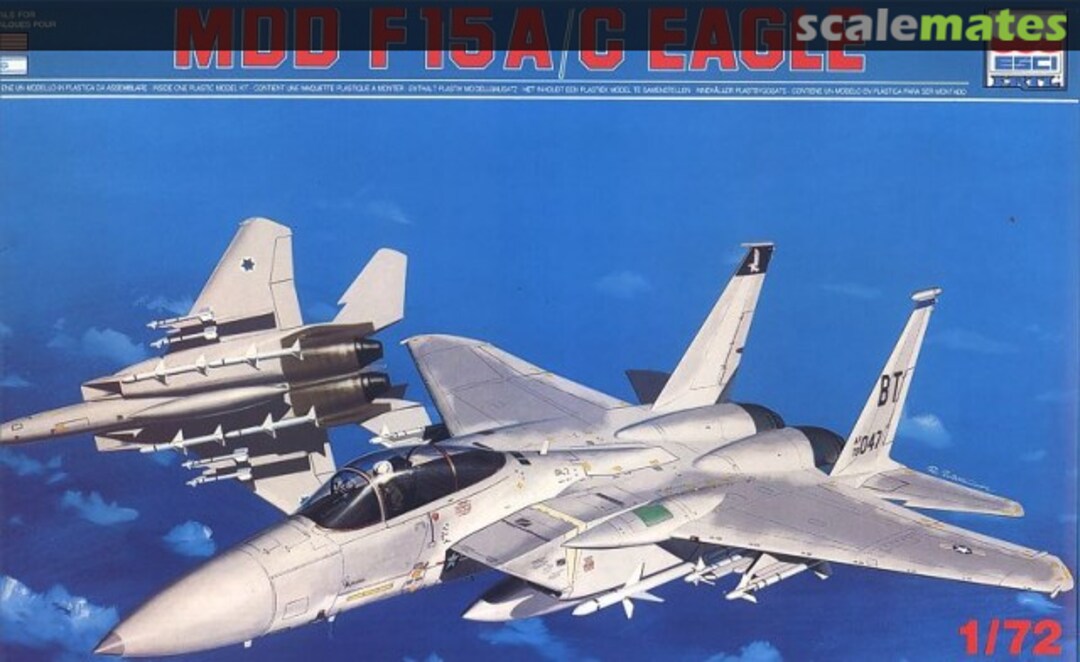 Boxart McDonnell Douglas F-15A/C 9053 ESCI/ERTL