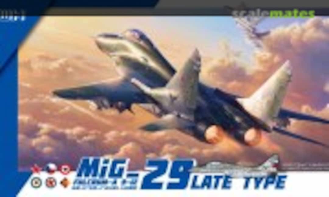 1:72 MiG-29 Fulcrum-A 9-12 Late Type (Great Wall Hobby L7212)