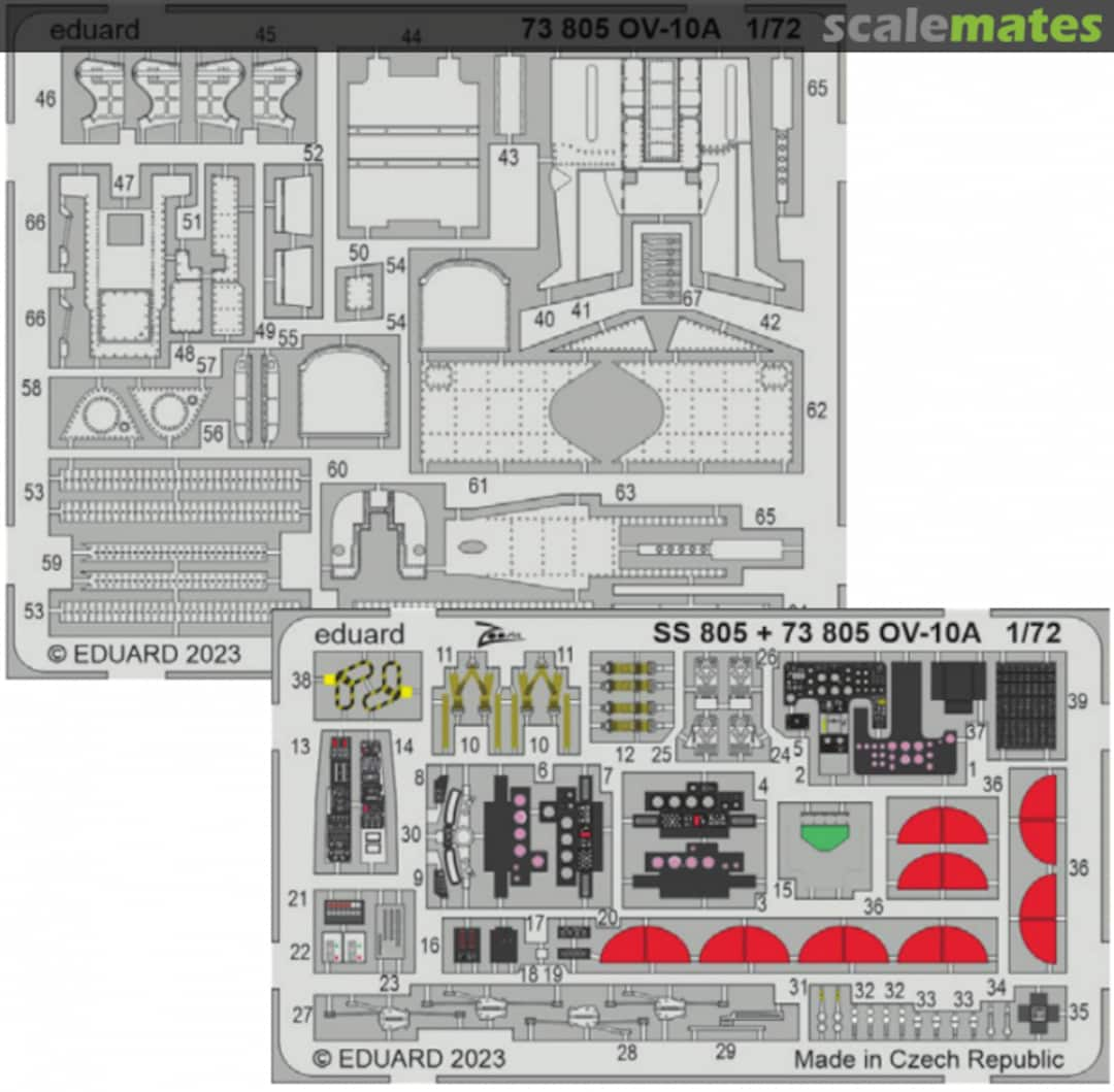 Boxart OV-10A 73805 Eduard