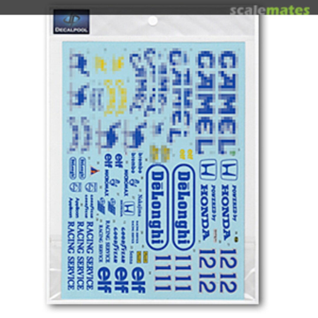 Boxart Honda Lotus 99T Full decal DP283 Decalpool