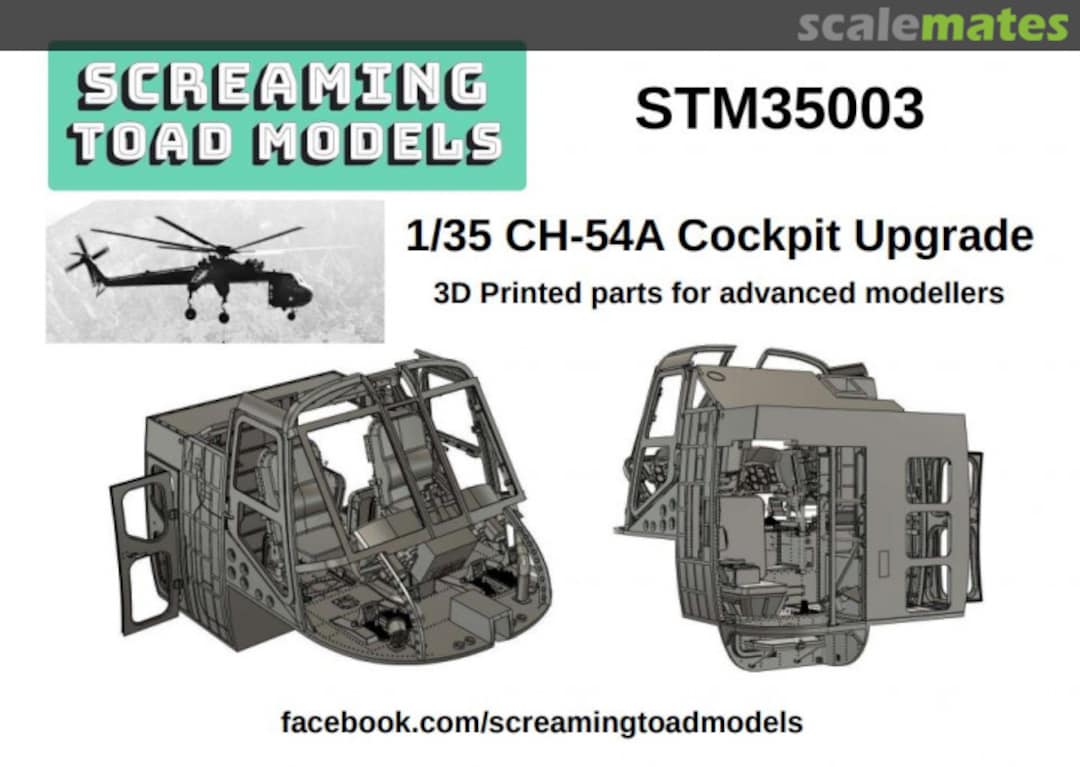 Boxart CH-54 Cockpit Upgrade STM35003 Screaming Toad Models