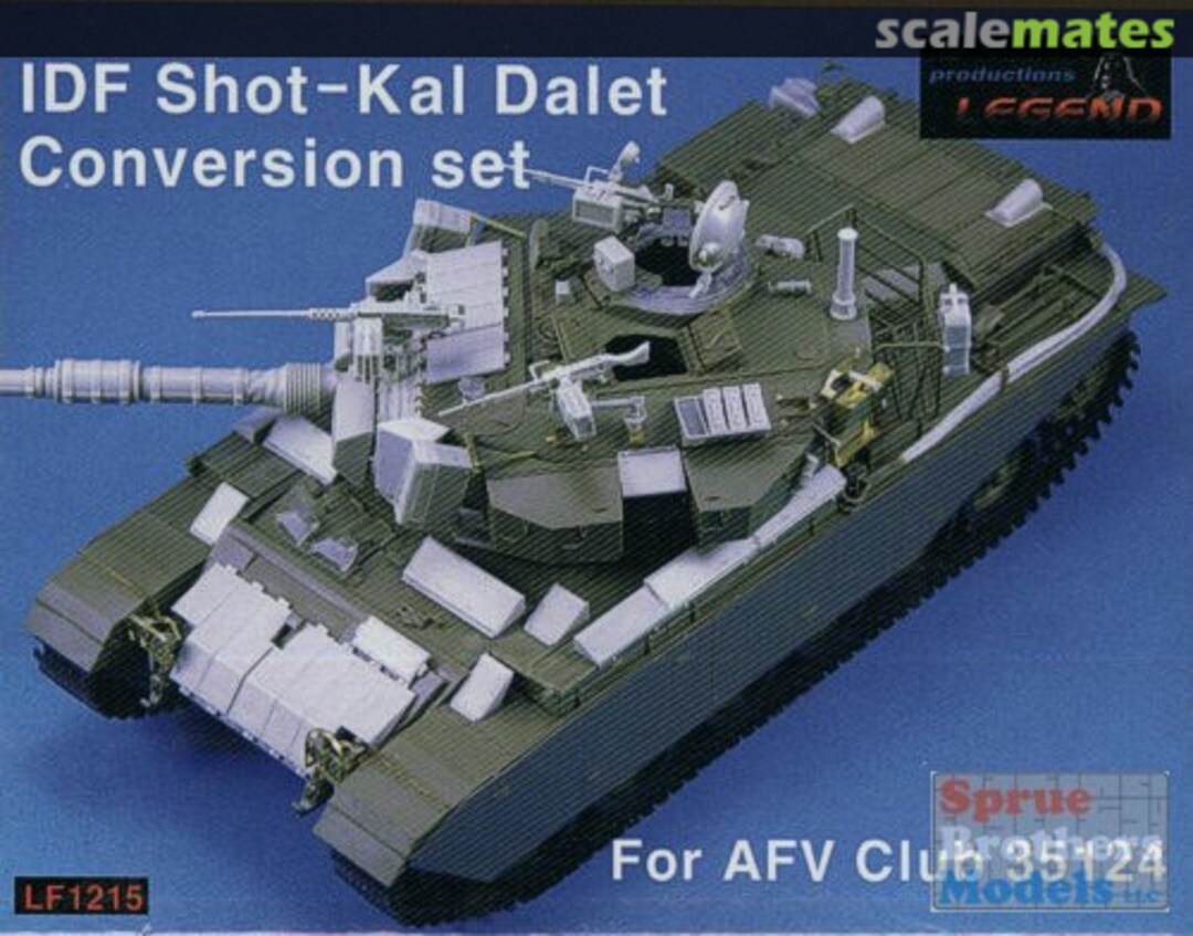 Boxart IDF Shot-Kal Dalet Conversion Set ~AFV Club~ LF1215 Legend Productions