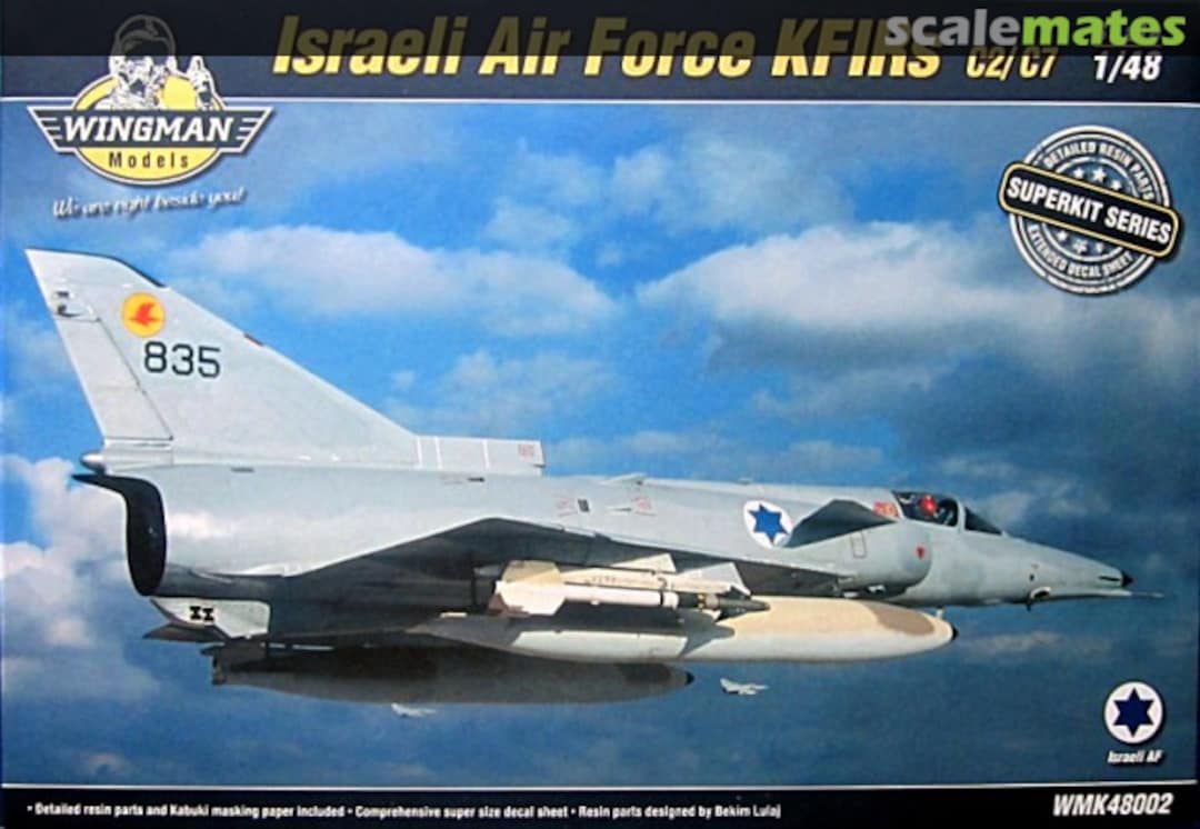 Boxart Israeli Air Force KFIRs WMK48002 Wingman Models