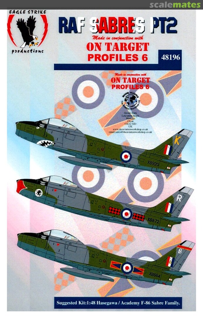 Boxart RAF Sabres Pt 2 48196 Eagle Strike Productions