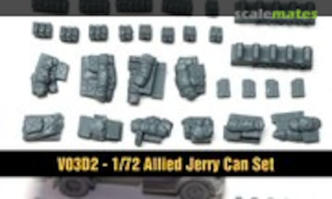 1:72 Allied Jerry Can Set (Value Gear VO3D2)