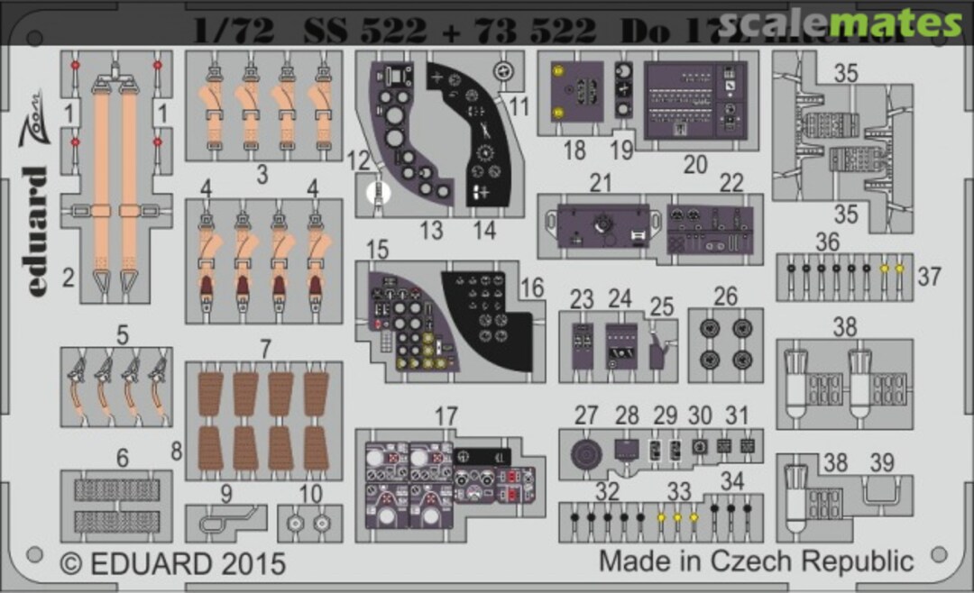 Boxart Do 17Z interior S.A. SS522 Eduard