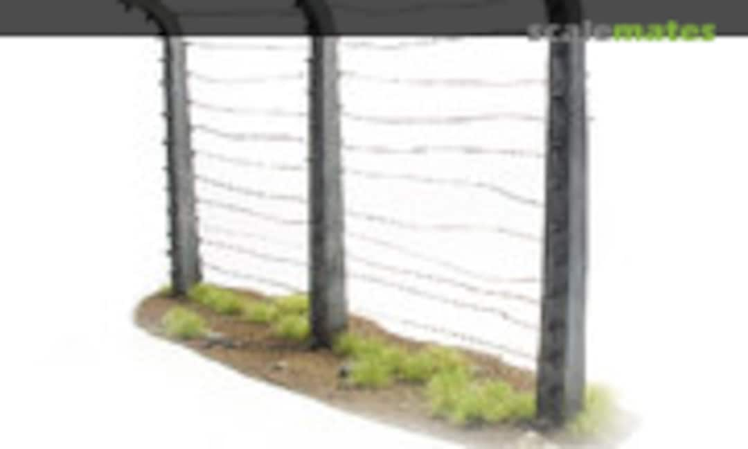 Barbed Wire Fence / Stacheldrahtzaun (Add On parts 35-0125)