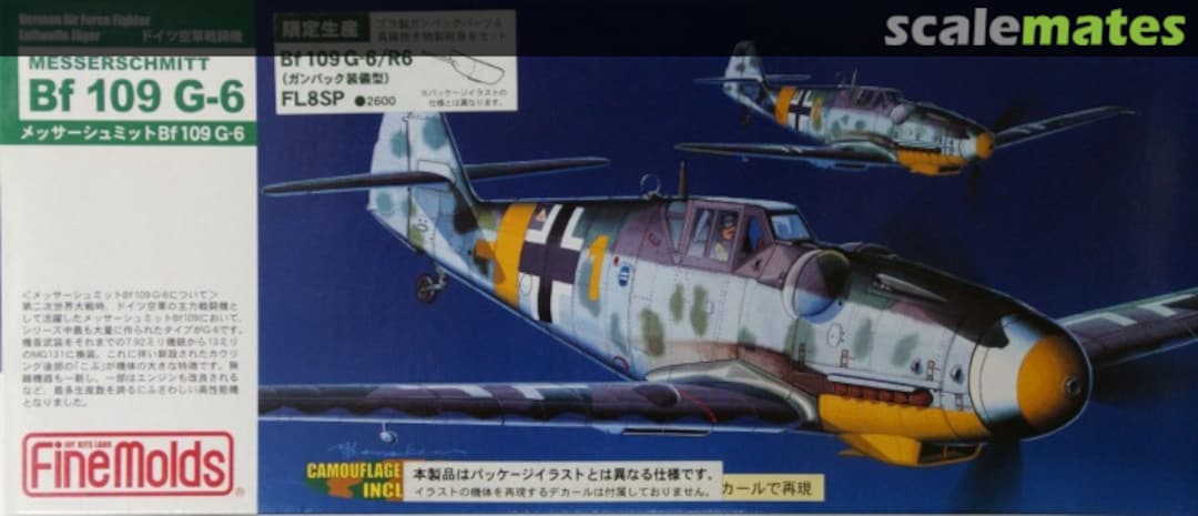 Boxart Messerschmitt Bf 109 G-6 FL8SP Fine Molds