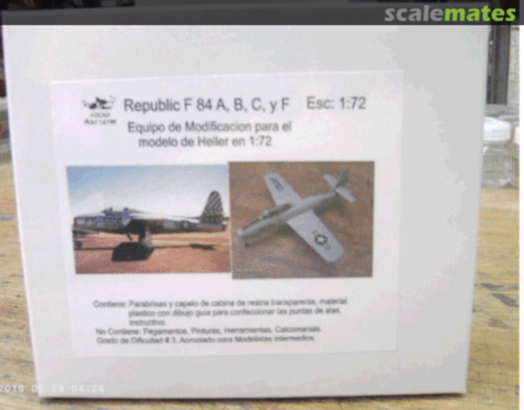 Boxart Republic F 84 A,B tru E AS7127M AESCALA