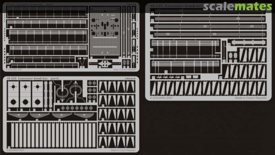 Boxart Lancaster bomb bay 48553 Eduard