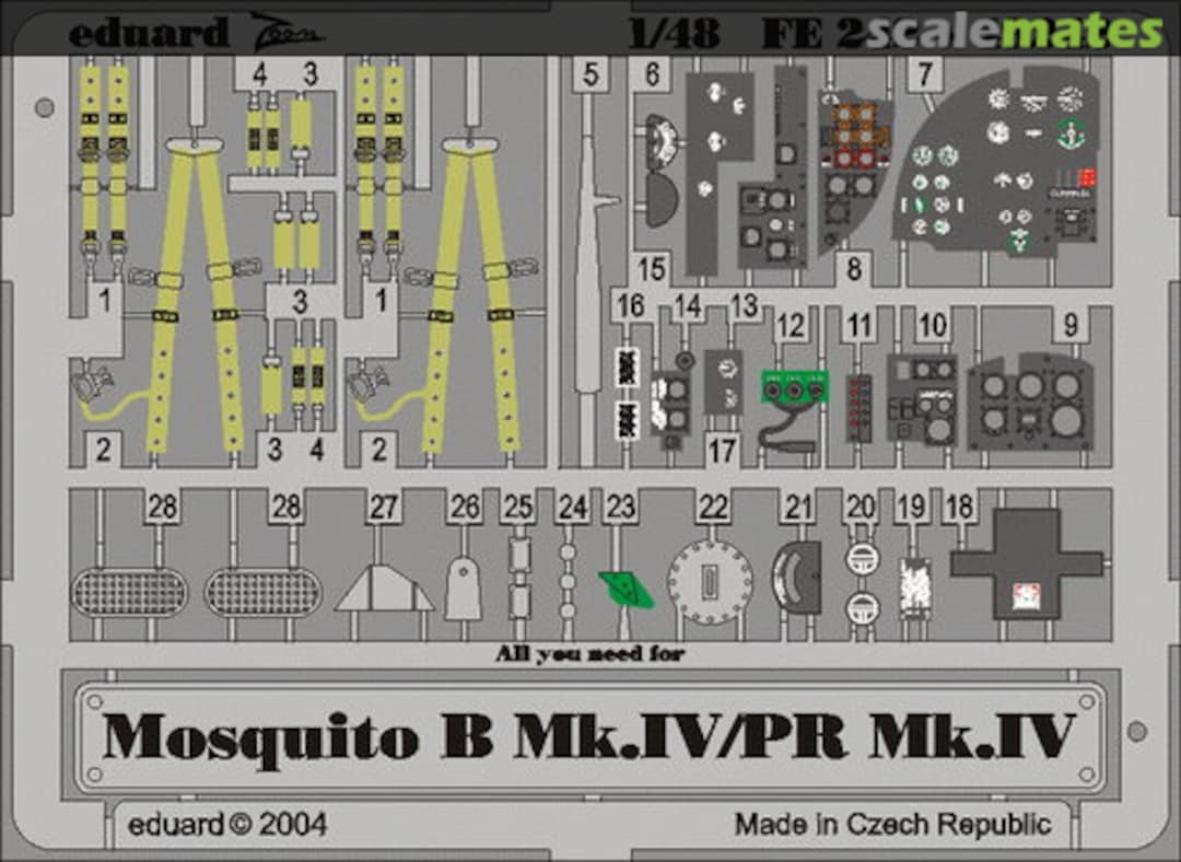 Boxart Mosquito B.Mk.IV/PR Mk.IV FE242 Eduard