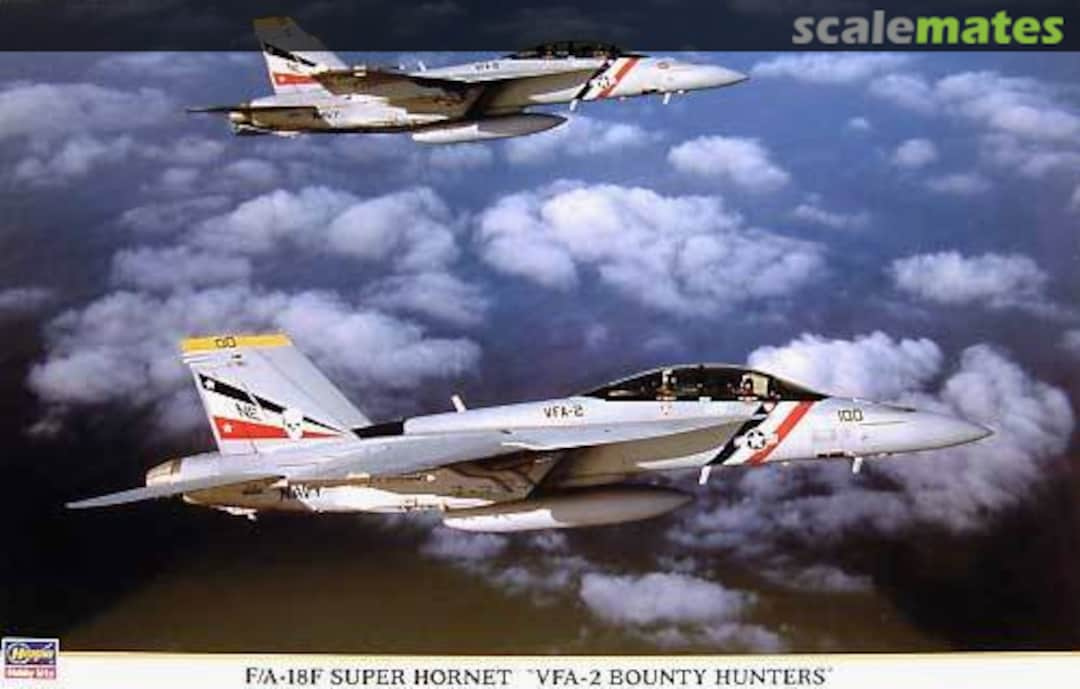 Boxart F/A-18F Super Hornet `VFA-2 Bounty Hunters´ 09693 Hasegawa