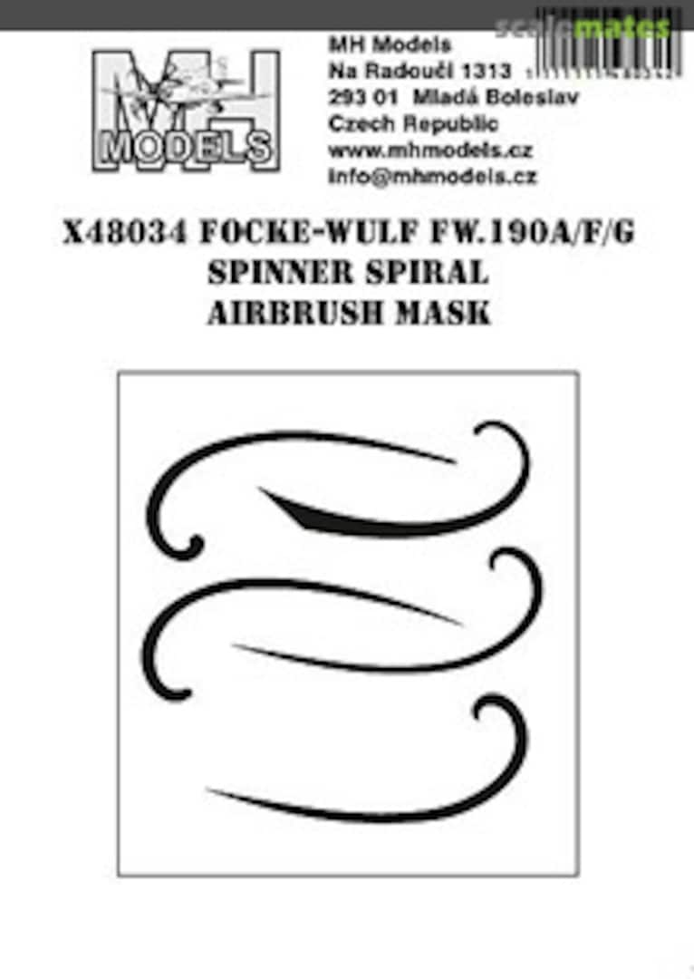 Boxart Focke-Wulf Fw.190A/F/G Spinner Spiral X48034 MH Models