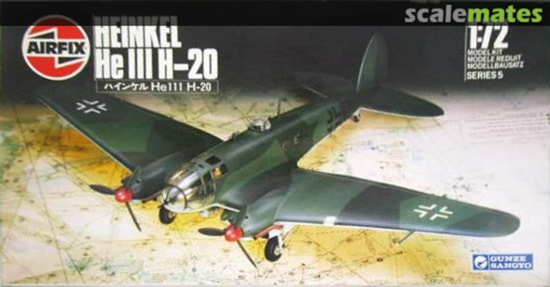 Boxart Heinkel He 111 H-20 GX-210 Airfix/Gunze