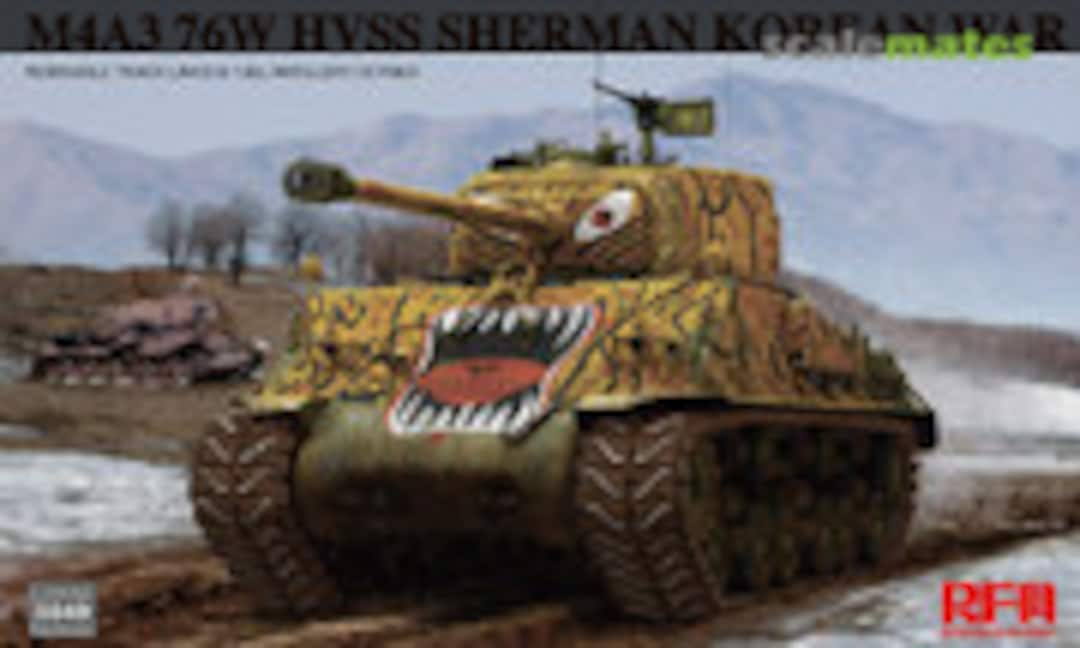 1:35 M4A3 76W HVSS Sherman (Rye Field Model RM-5049)