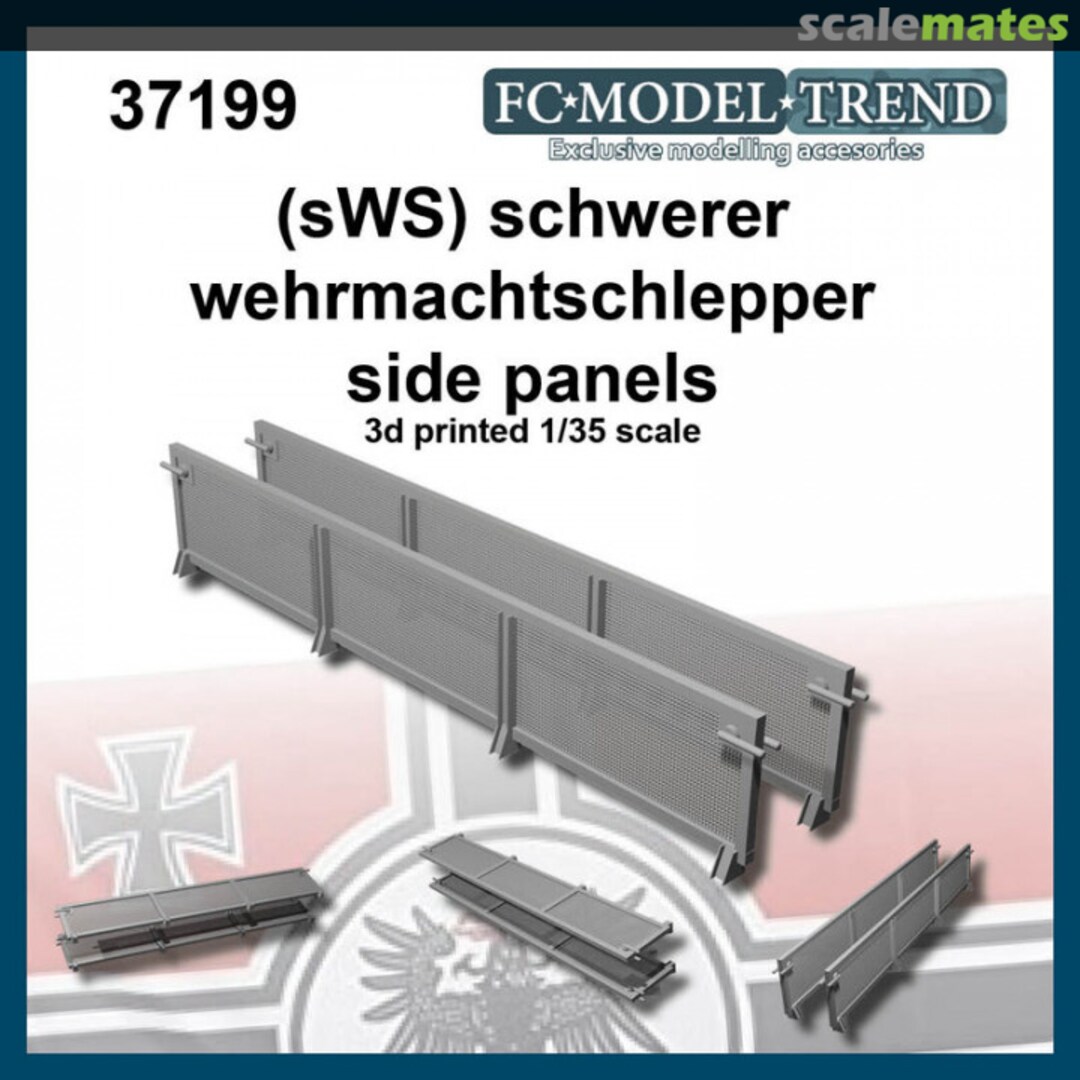 Boxart sWS Schwerer Wehrmachtschlepper, side panels 37199 FC Model Trend