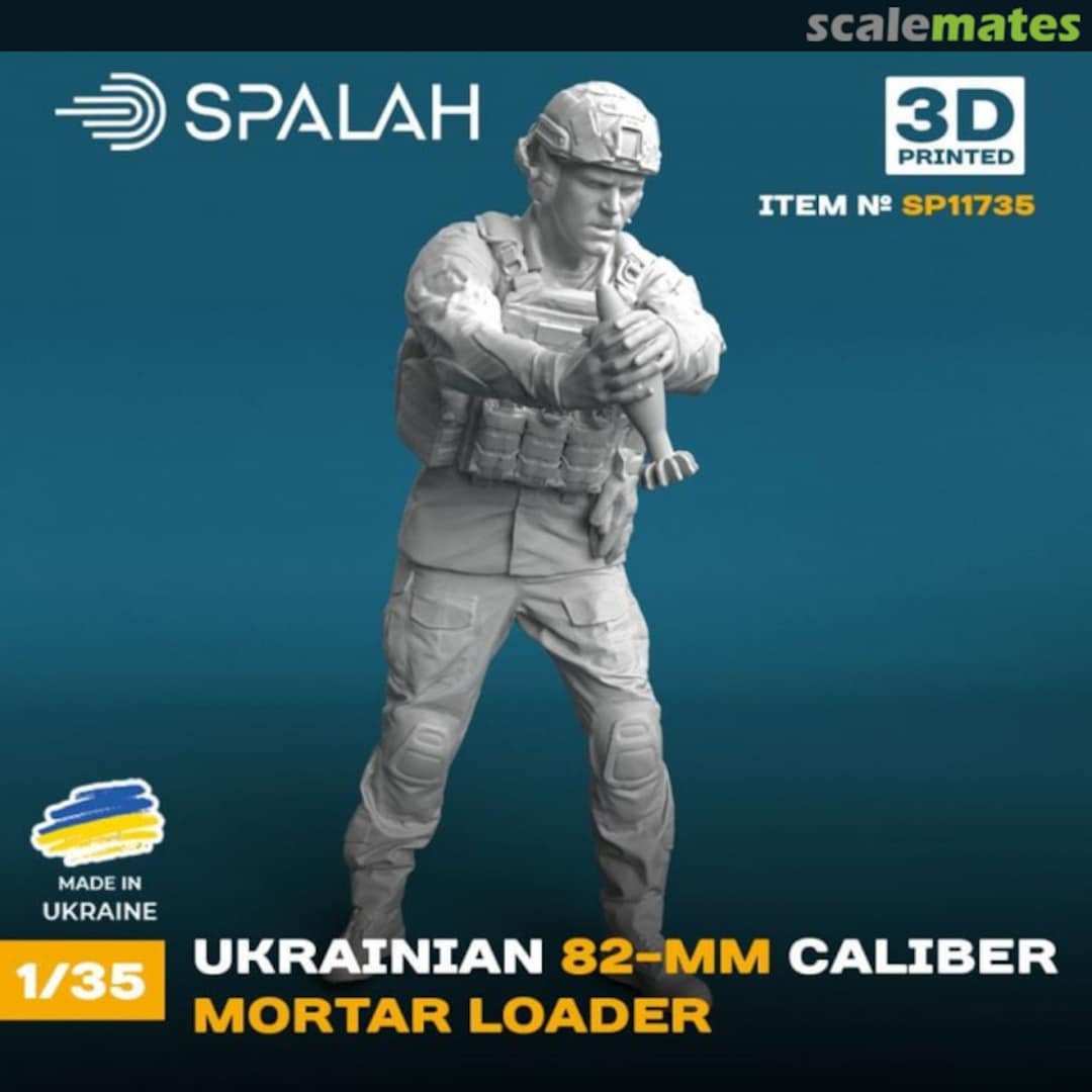 Boxart Ukrainian 82-mm caliber mortar loader SP11735 Spalah