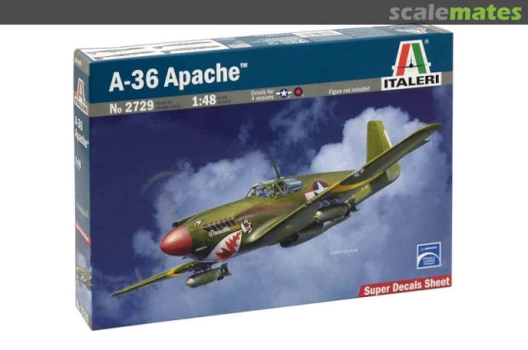 Boxart A-36 Apache 2729 Italeri