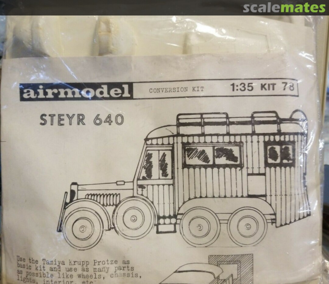 Boxart Steyr 640 Funkwagen AM-578 Airmodel