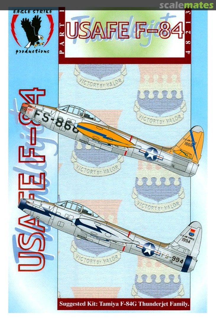 Boxart USAFE F-84 Thunderjet 48213 Eagle Strike Productions