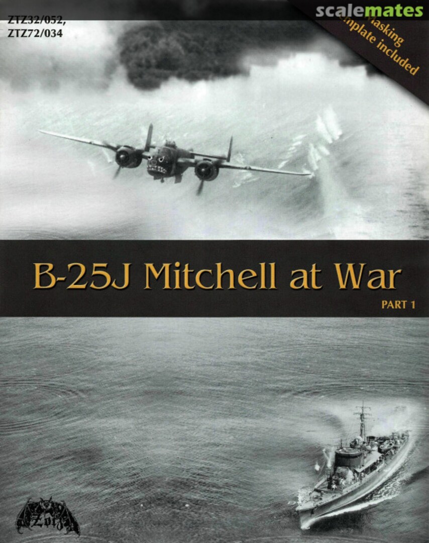 Boxart B-25J Mitchell at War ZTZ72/034 Zotz Decals