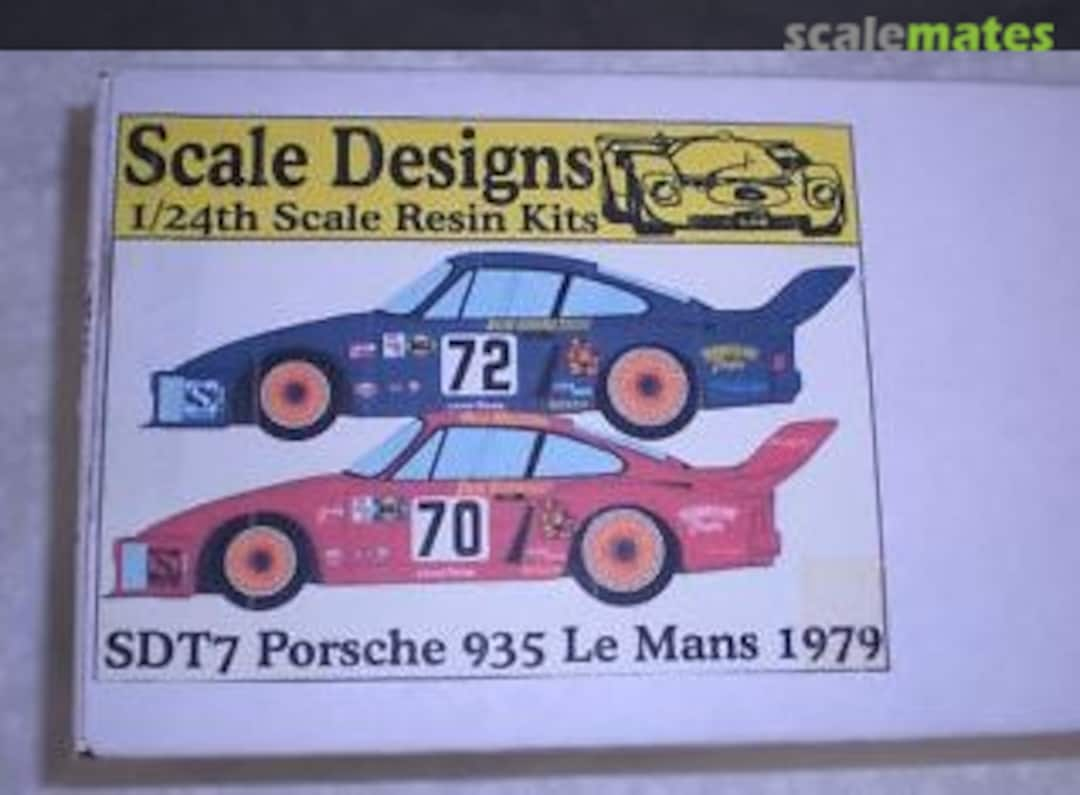 Boxart Porsche 935 Hawaiian Tropic SDT7 Scale Designs